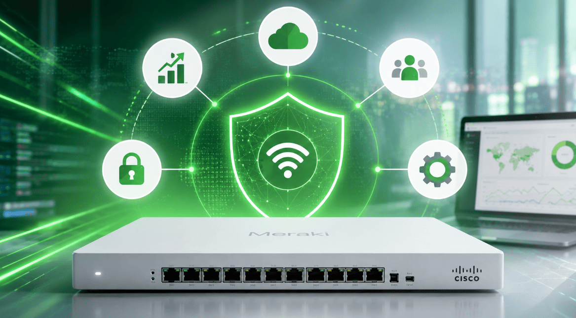 5 Fitur Unggulan Cisco Meraki MX untuk Efisiensi Tim IT